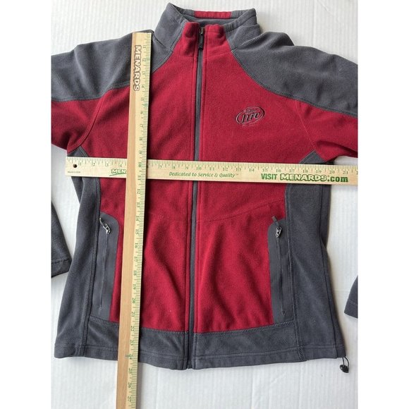 Miller Lite Zip Up Fleece Jacket North End Womens Medium - Picture 3 of 8